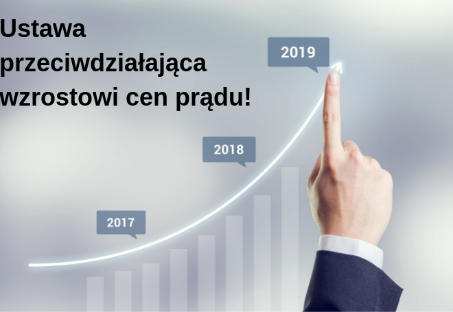 Ustawa przeciwdziałająca wzrostowi cen prądu