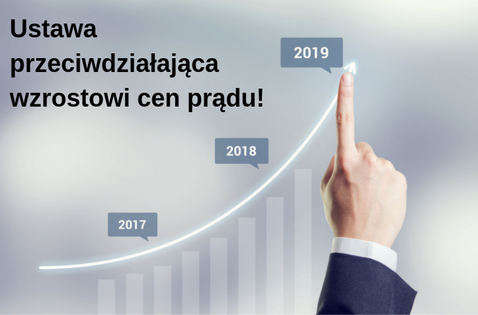 Ustawa przeciwdziałająca wzrostowi cen prądu