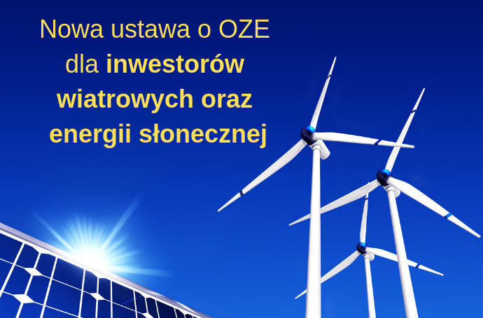 ustawa o OZE zmiany co zmienia i co daje