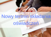 Nowy termin składania oświadczeń ceny pradu 2019
