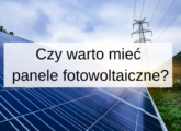 paneli fotowoltalicznych